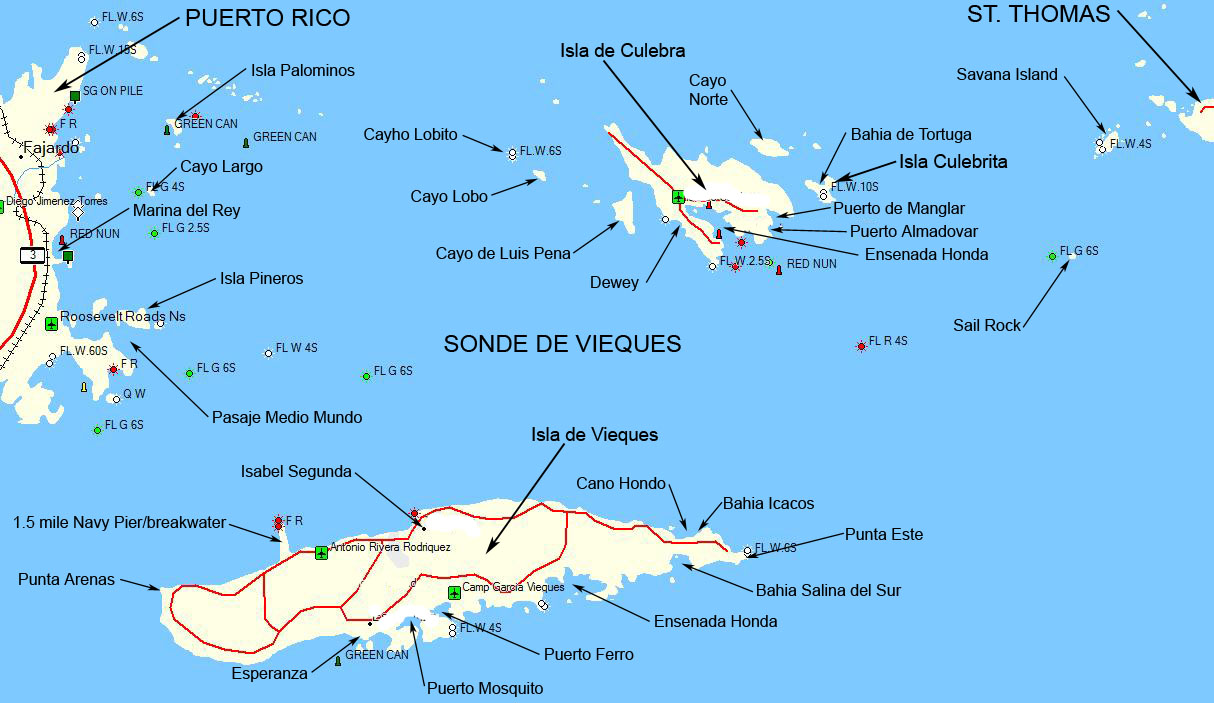Vieques and Culebra