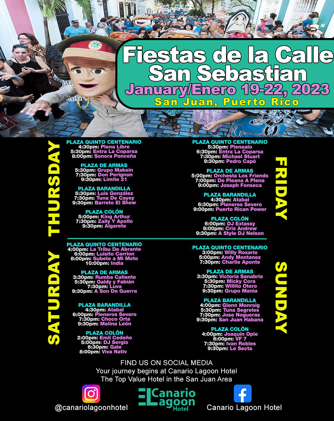 Fiestas de la Calle San Sebastian 2023